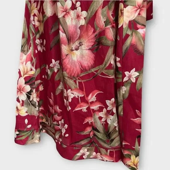 Zimmerman Lexi Floral Long Wrap Dress Size 0 (4 US) NWT - Picture 8 of 12